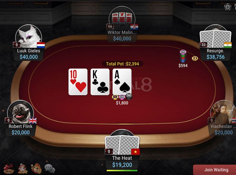 Giai đoạn Flop trong Texas Hold'em Poker