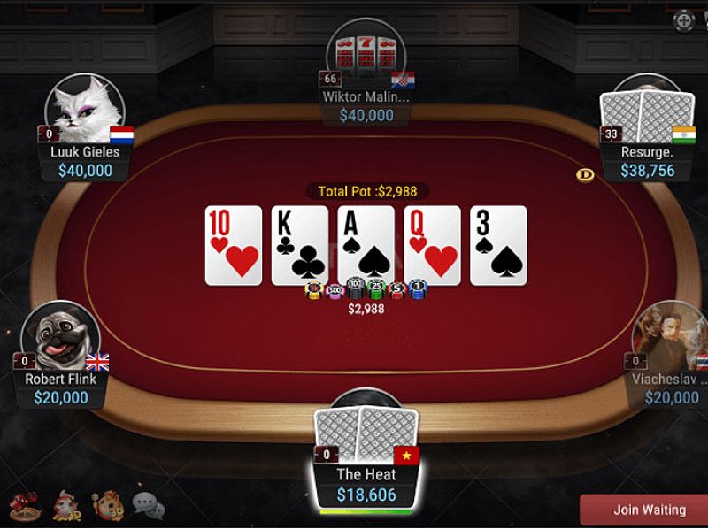 Giai đoạn River trong Texas Hold'em Poker