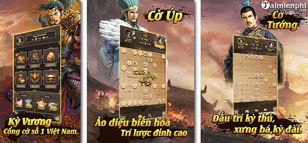 Giao diện game Kỳ Vương Online với thiết kế đẹp mắt