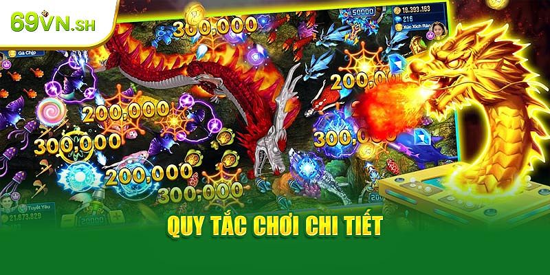 Hình ảnh quy tắc chơi bắn cá Long Thần chi tiết tại 69VN, minh họa cách thức và luật chơi của trò chơi.